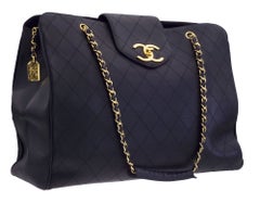 Chanel Quilted Overnight Bag