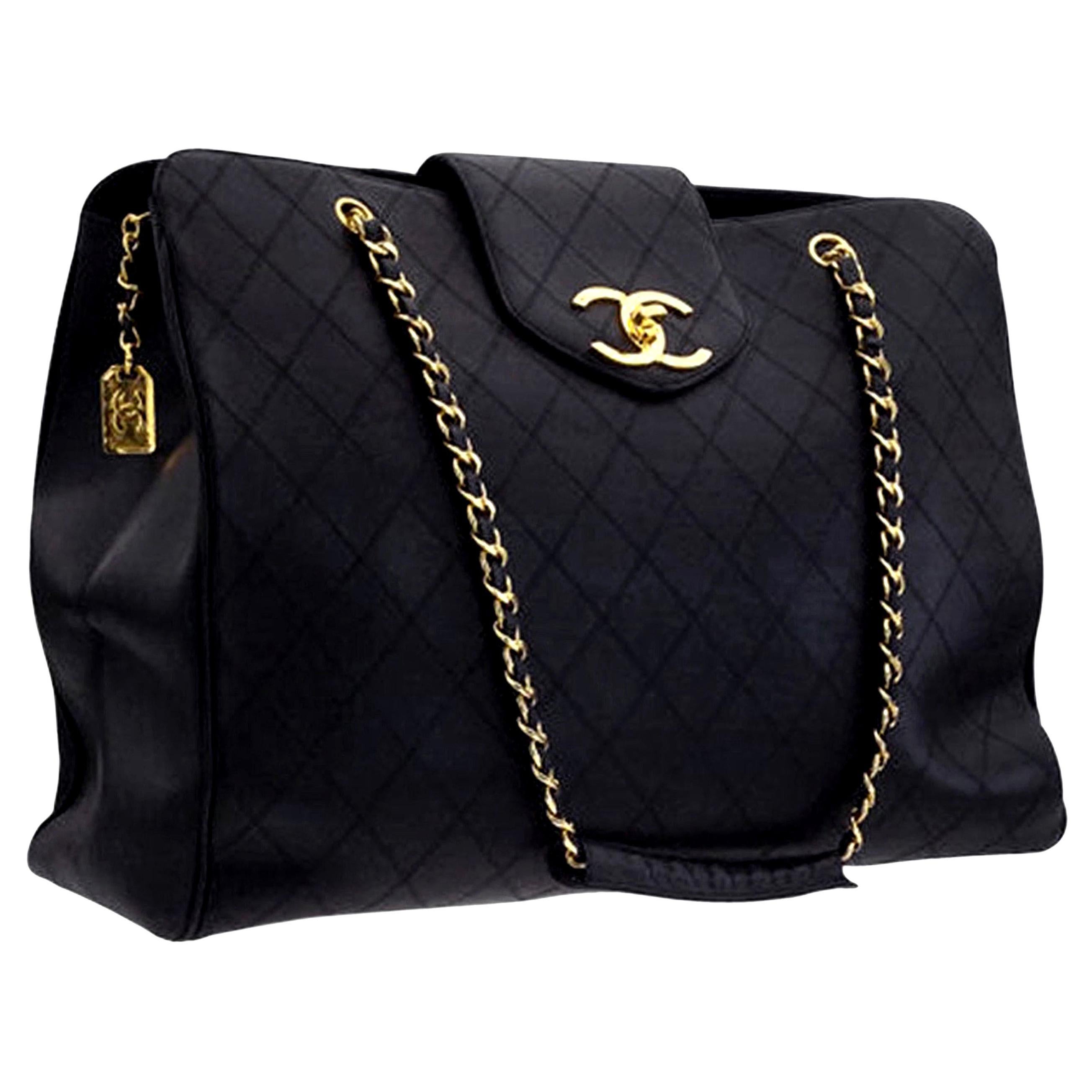 Chanel Quilted Overnight Bag For Sale