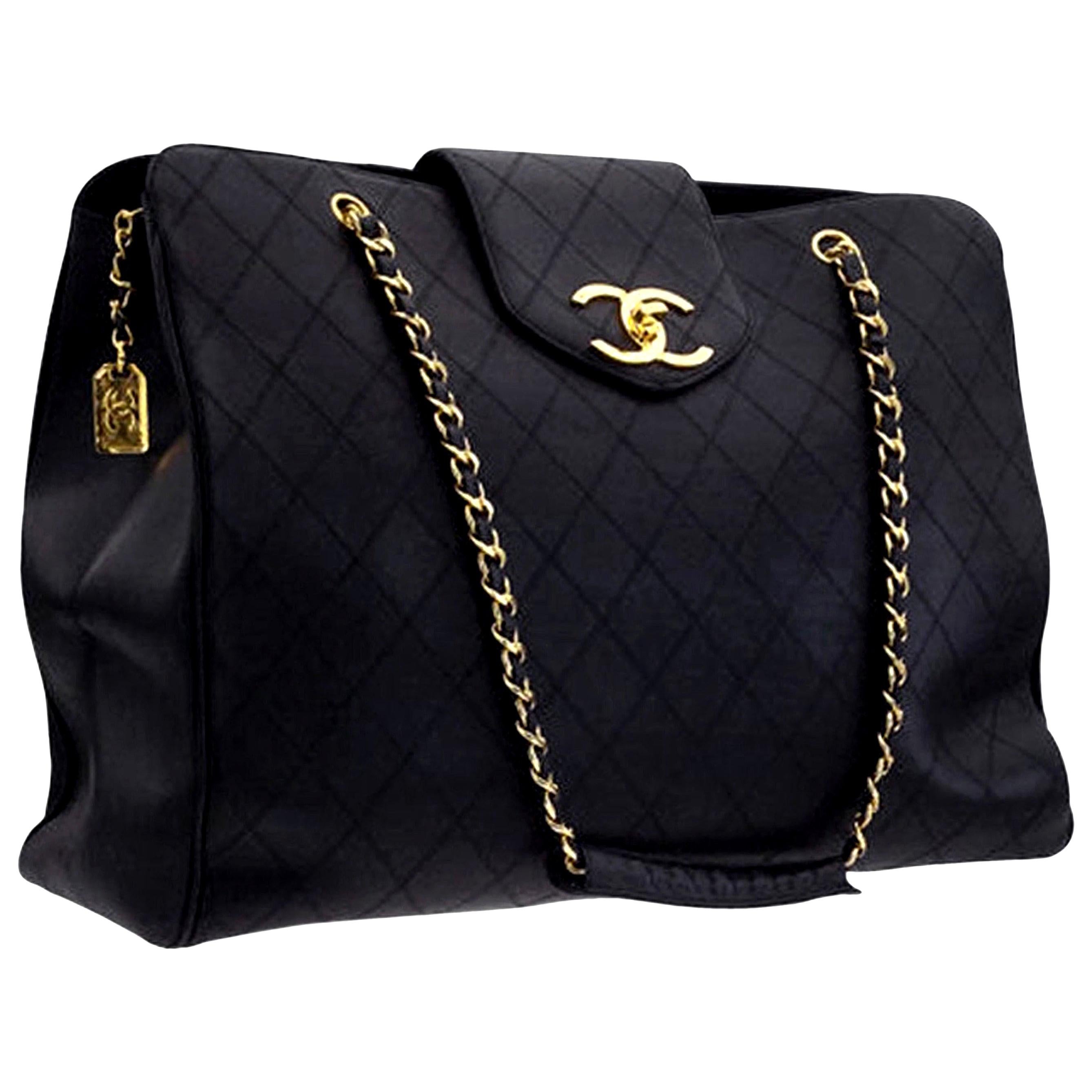 Chanel Quilted Overnight Bag For Sale