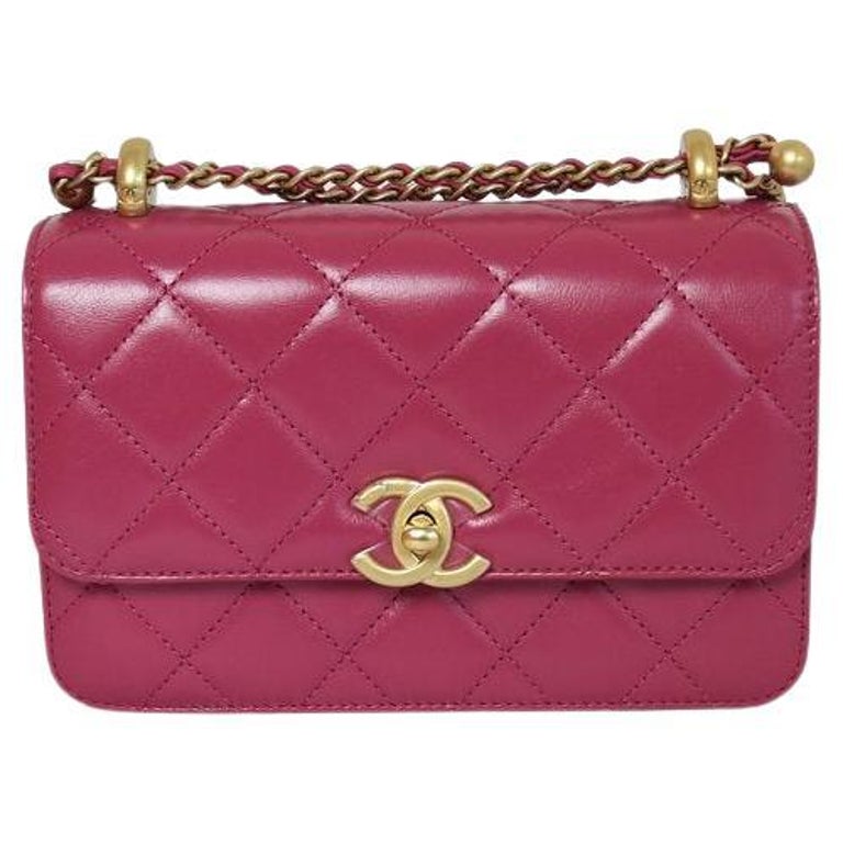 Chanel Quilted Perfect Fit Flap Bag Pink For Sale at 1stDibs  chanel  perfect fit bag, chanel perfect fit flap bag, pink chanel quilted bag