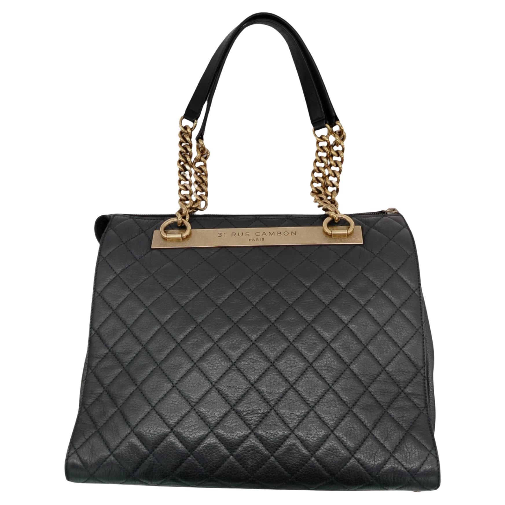 Cabas Shopping Bag Vertical Tote