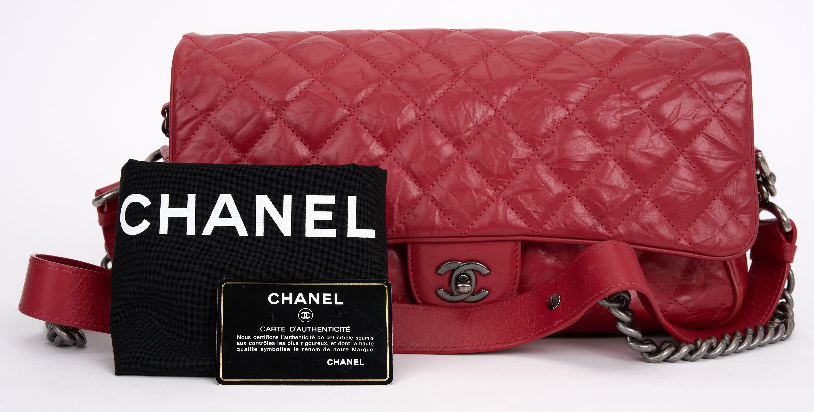 Chanel sac à rabat Rock Airline matelassé en vente 4