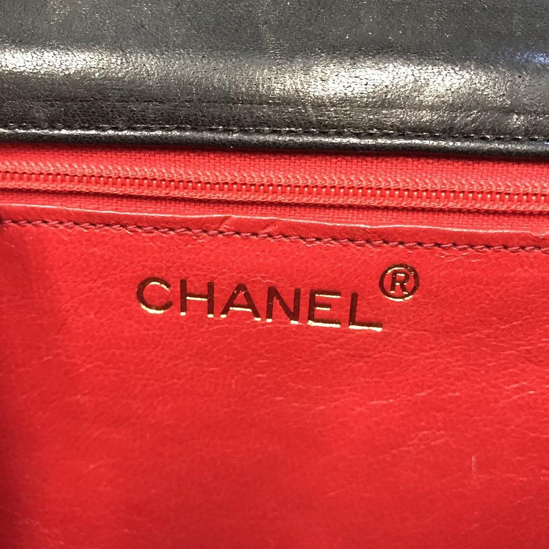 Chanel Quilted Satin Shoulder Bag (1991-1994) 6