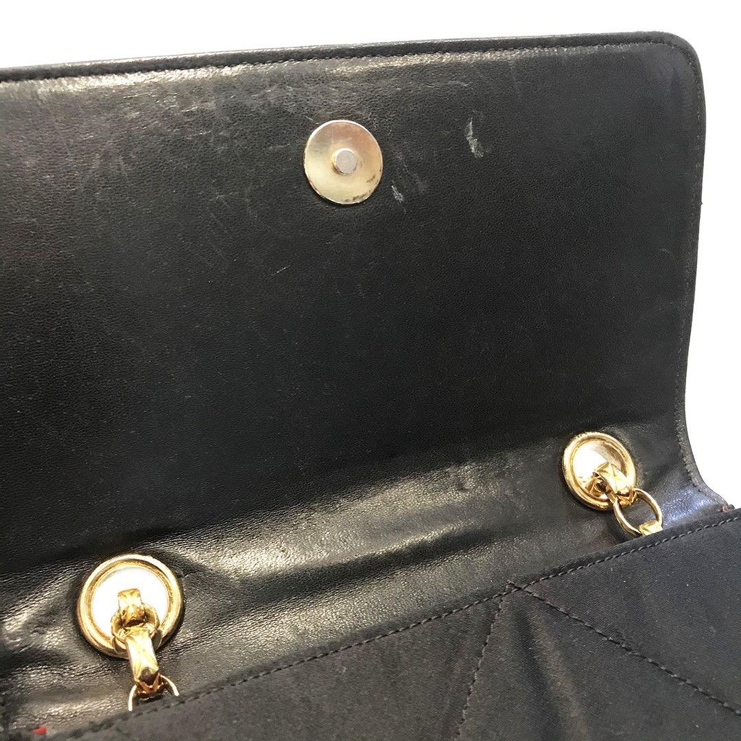 Chanel Quilted Satin Shoulder Bag (1991-1994) 4