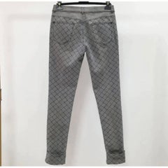 Chanel Quilted Skinny Jeans Sz.40