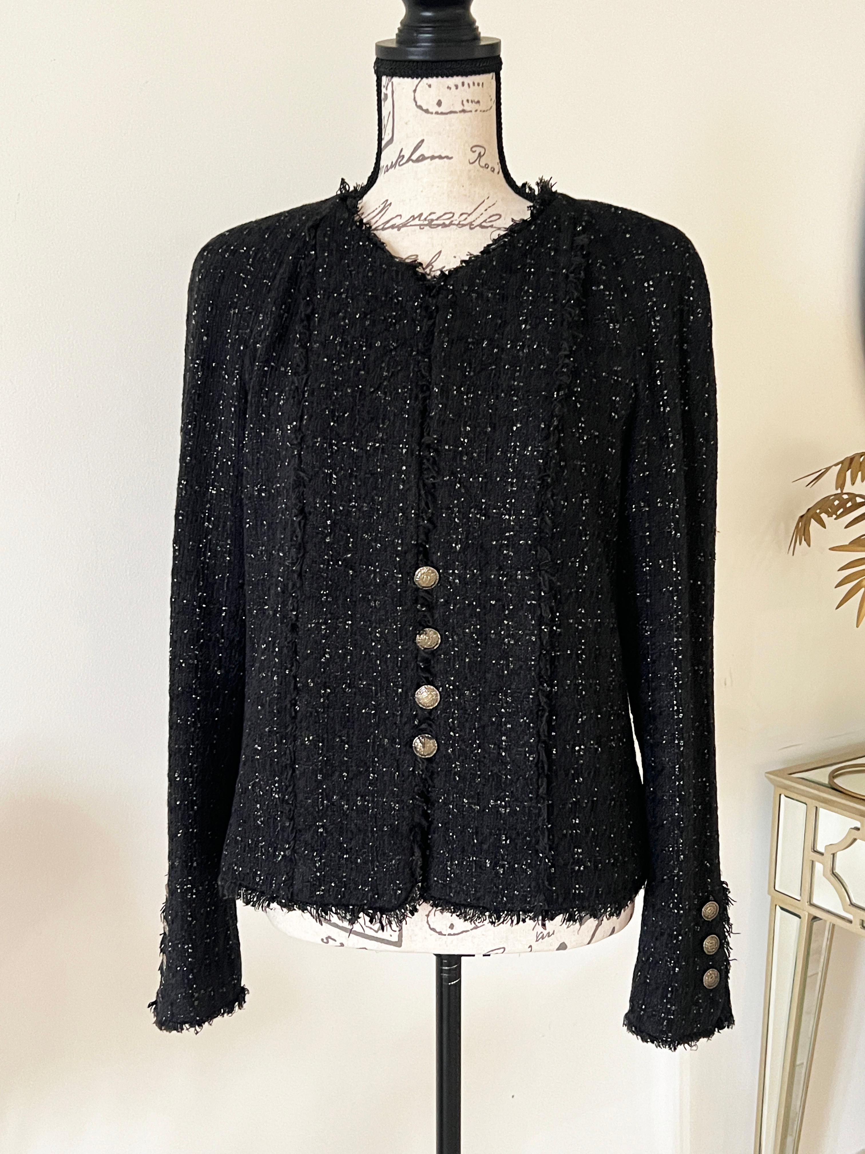 Chanel Quilted Tweed Collectors Jacket In Excellent Condition In Dubai, AE