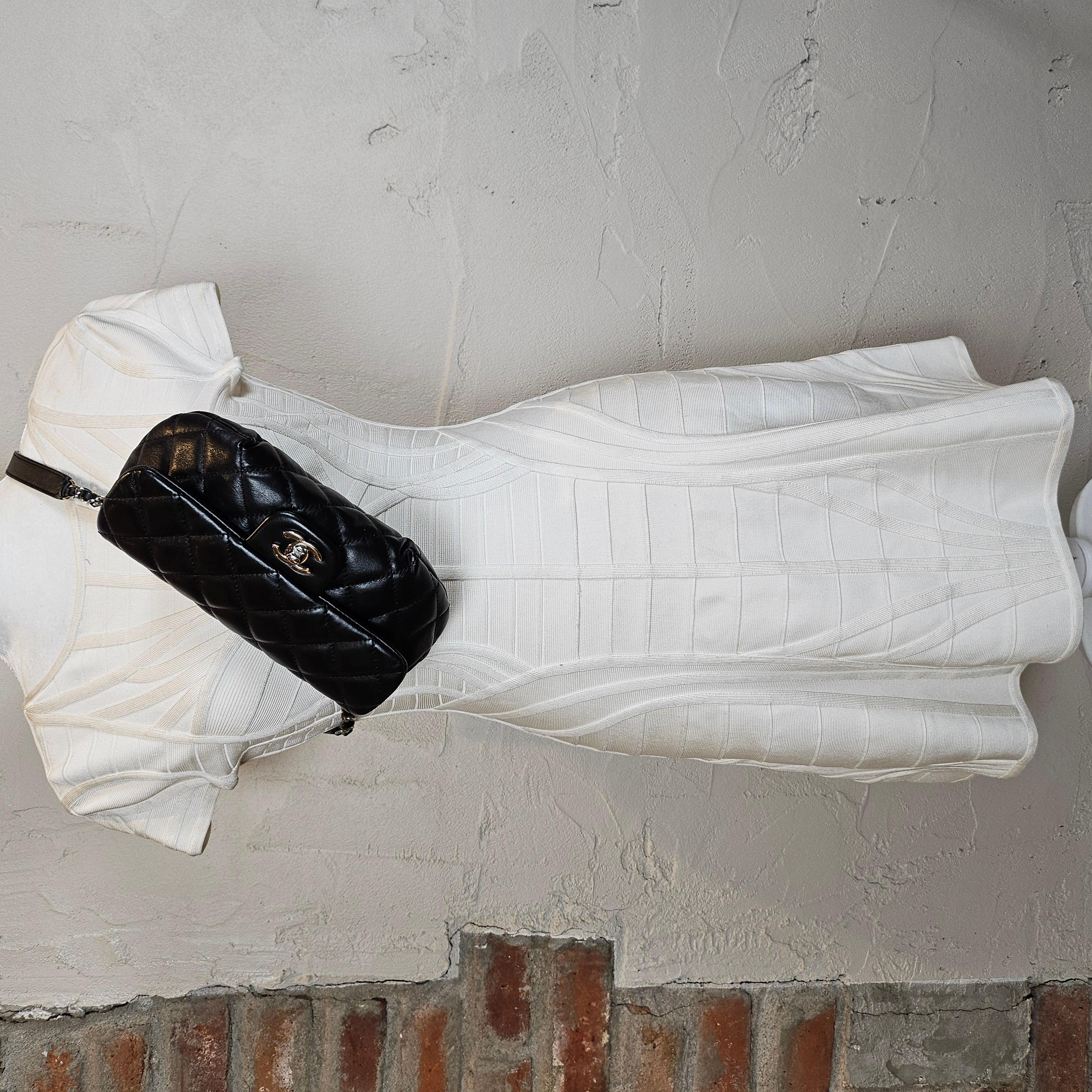 Women's Chanel Quilted Uniform Leather CC Belt Bum Bag Black