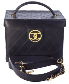 Chanel Quilted Vanity Case Bag