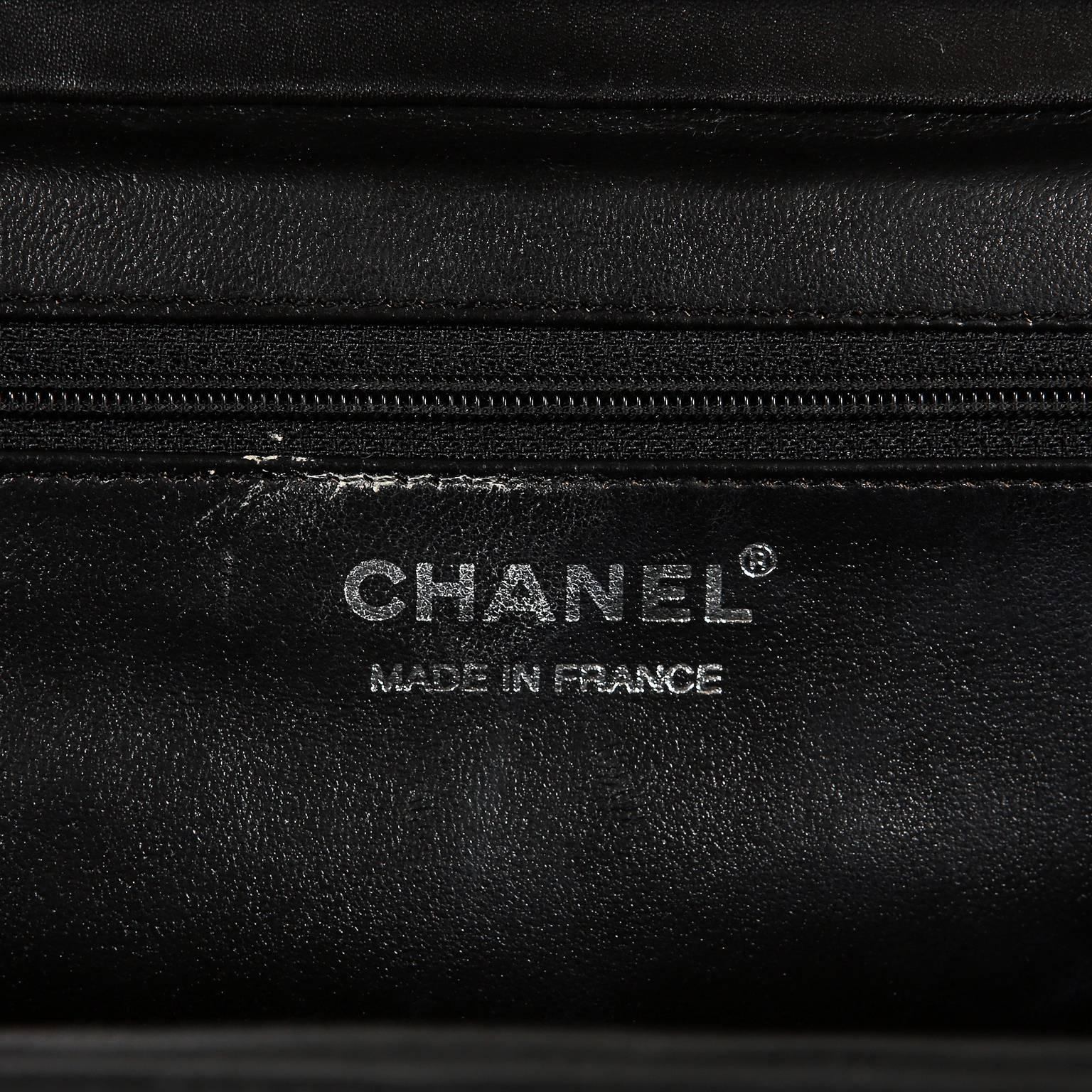 Chanel Raffia Straw  Framed Bag 2