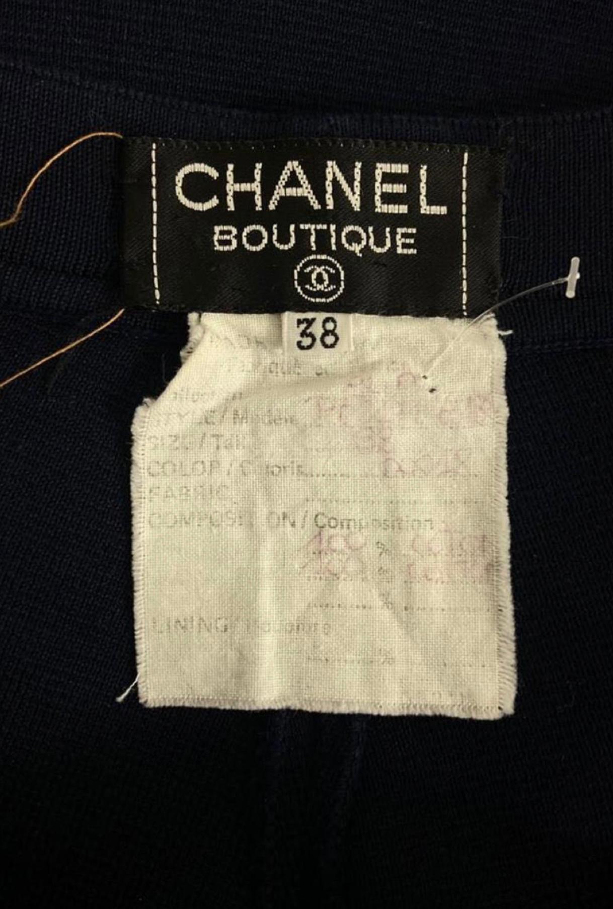 Chanel Rare 1994 Cindy Crawford Runway Trousers 2