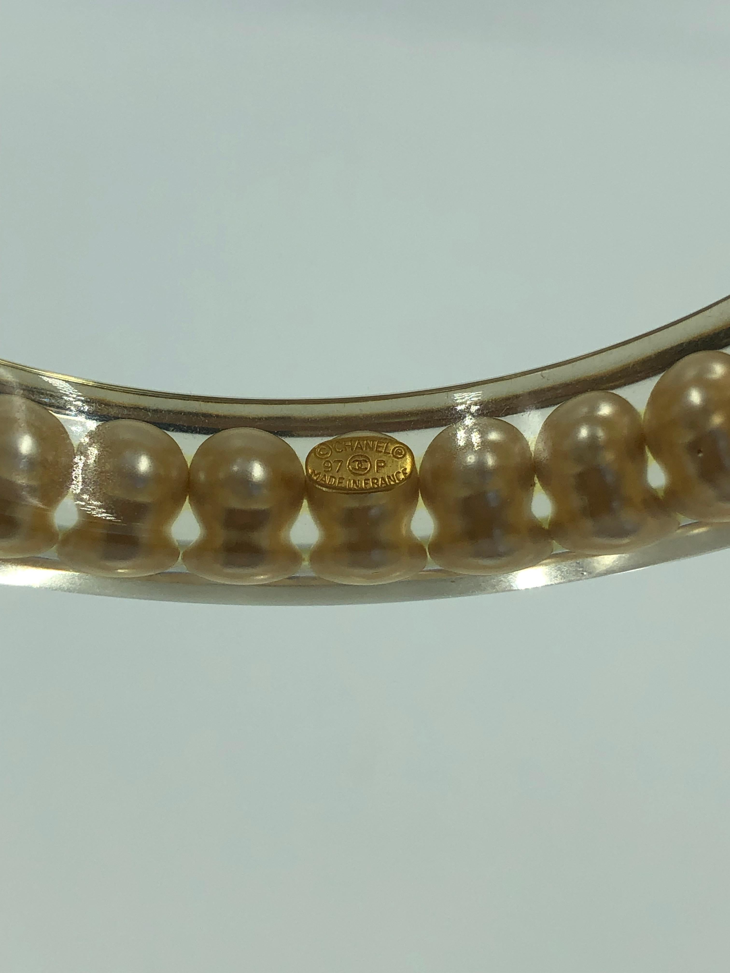 bracciale chanel perle