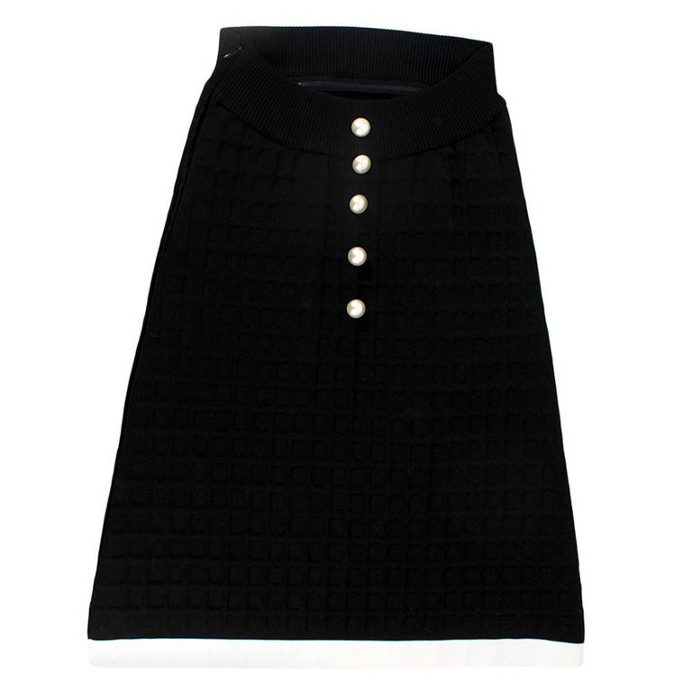 Chanel Rare Black Strapless A-Line Mini Dress EU36 XS at 1stDibs