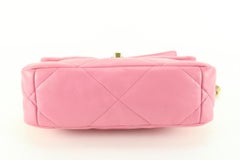Chanel Rare Bubblegum Pink Quilted 19 Flap 11ck810s