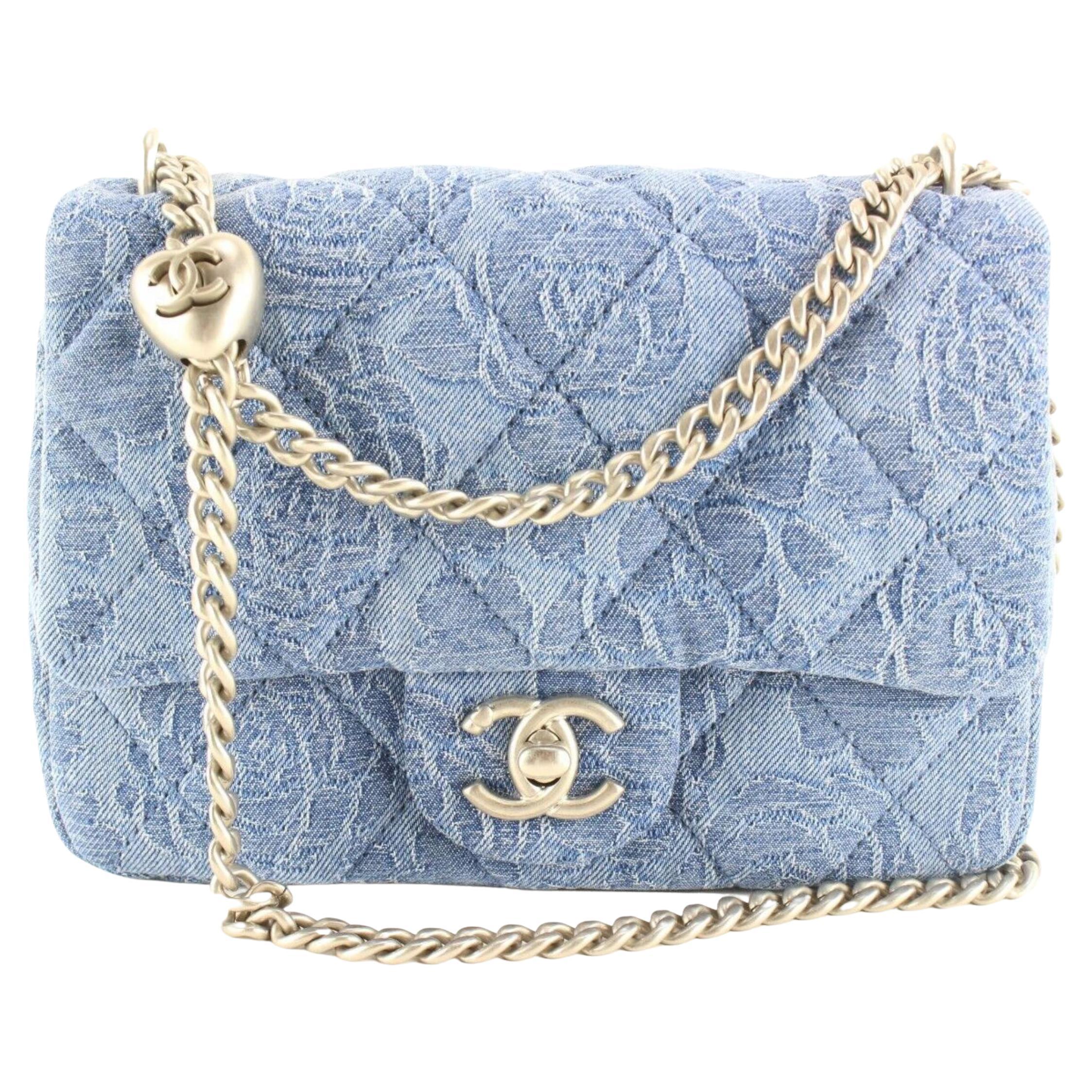Chanel Denim Camellia Flap Bag - For Sale on 1stDibs  chanel camellia flap  bag, chanel camellia bag, chanel camellia crush bag