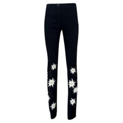 Chanel Rare Cara Delevingne Style Edelweiss Leggings