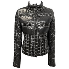 Chanel Rare CC Buttons Seuinned Puffer Jacket