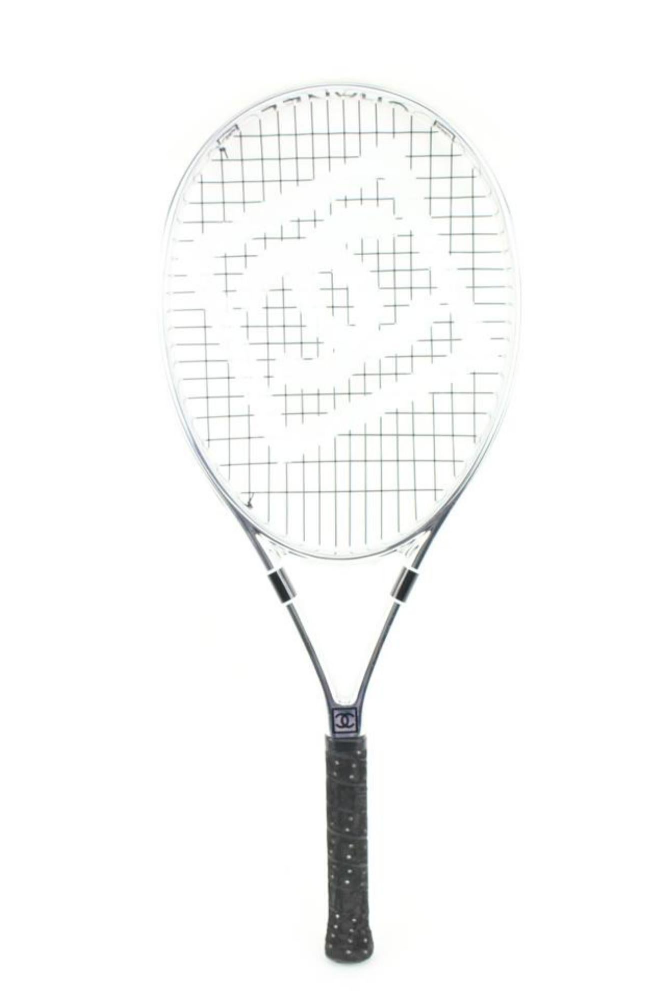 chanel tennis racket mirror