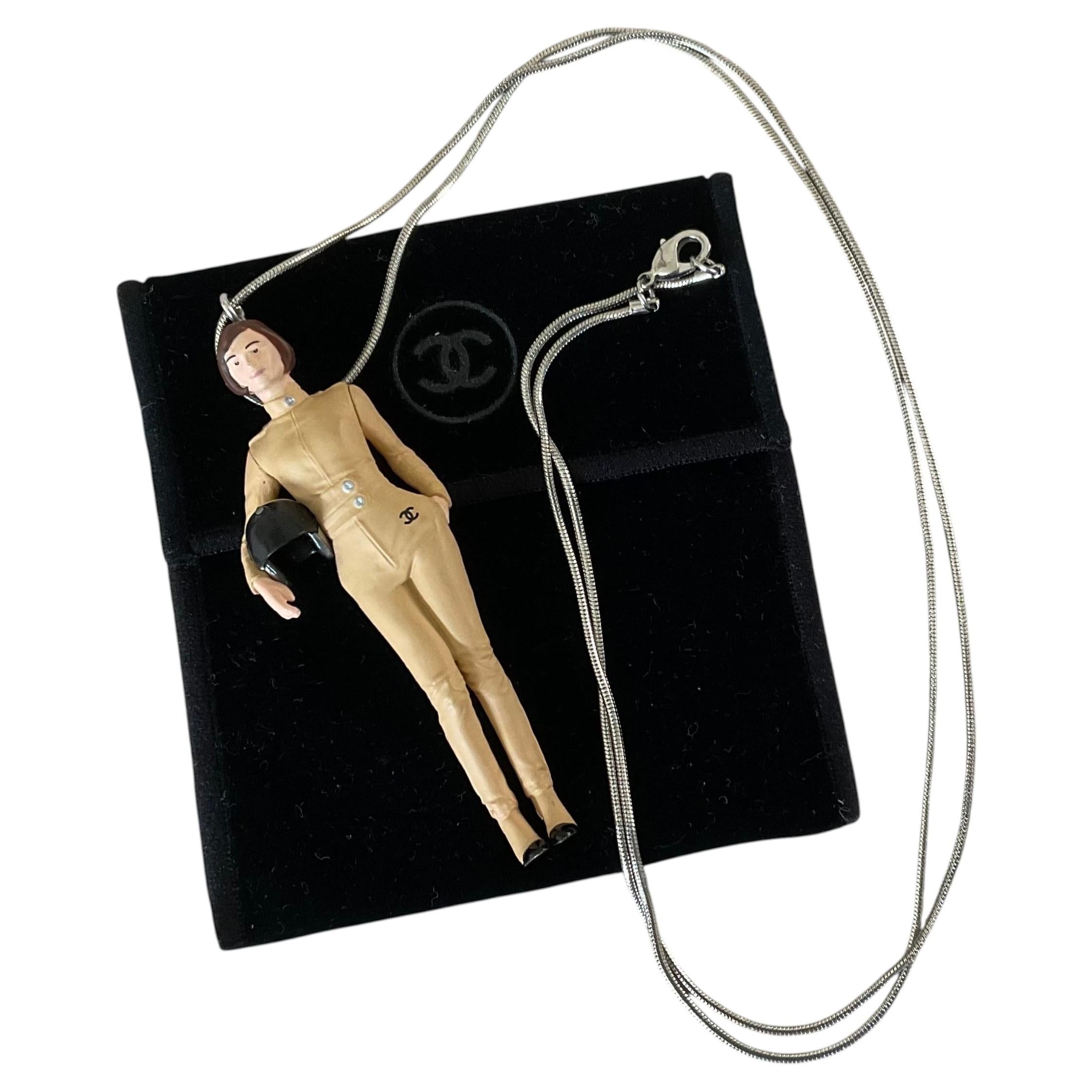 Chanel Rare Coco Mademoiselle Campaign Necklace 2011 Keira Knightley Collectors For Sale
