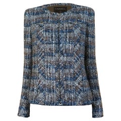 Veste en tweed Lesage Chanel, pièce Collectional rare, taille 38 FR