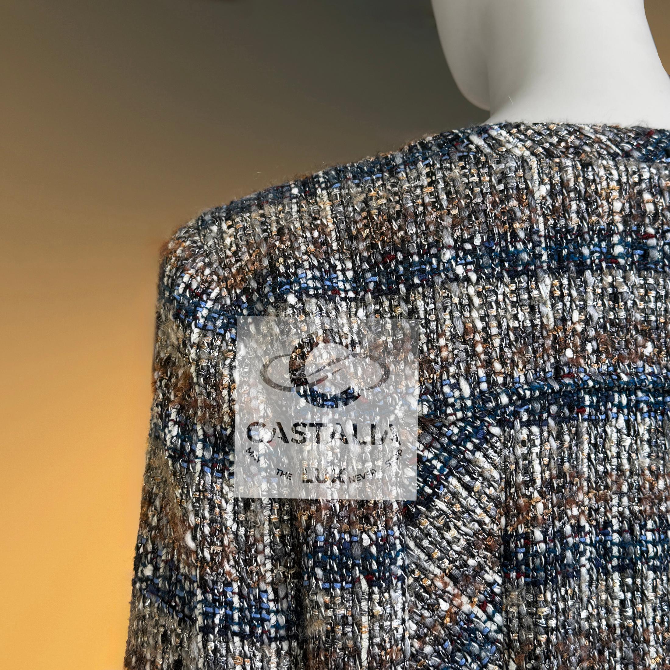 Chanel Rara Giacca in Tweed da Collezione 38 FR in vendita 6