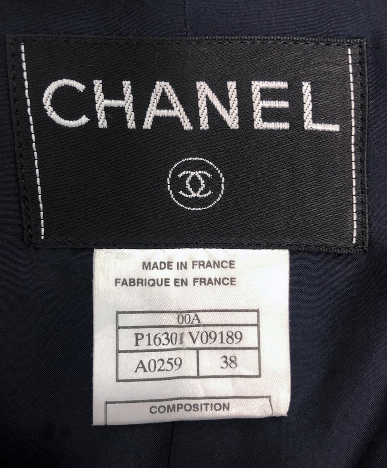 Chanel Rare Collectible Vintage Tweed Coat with Belt For Sale 6