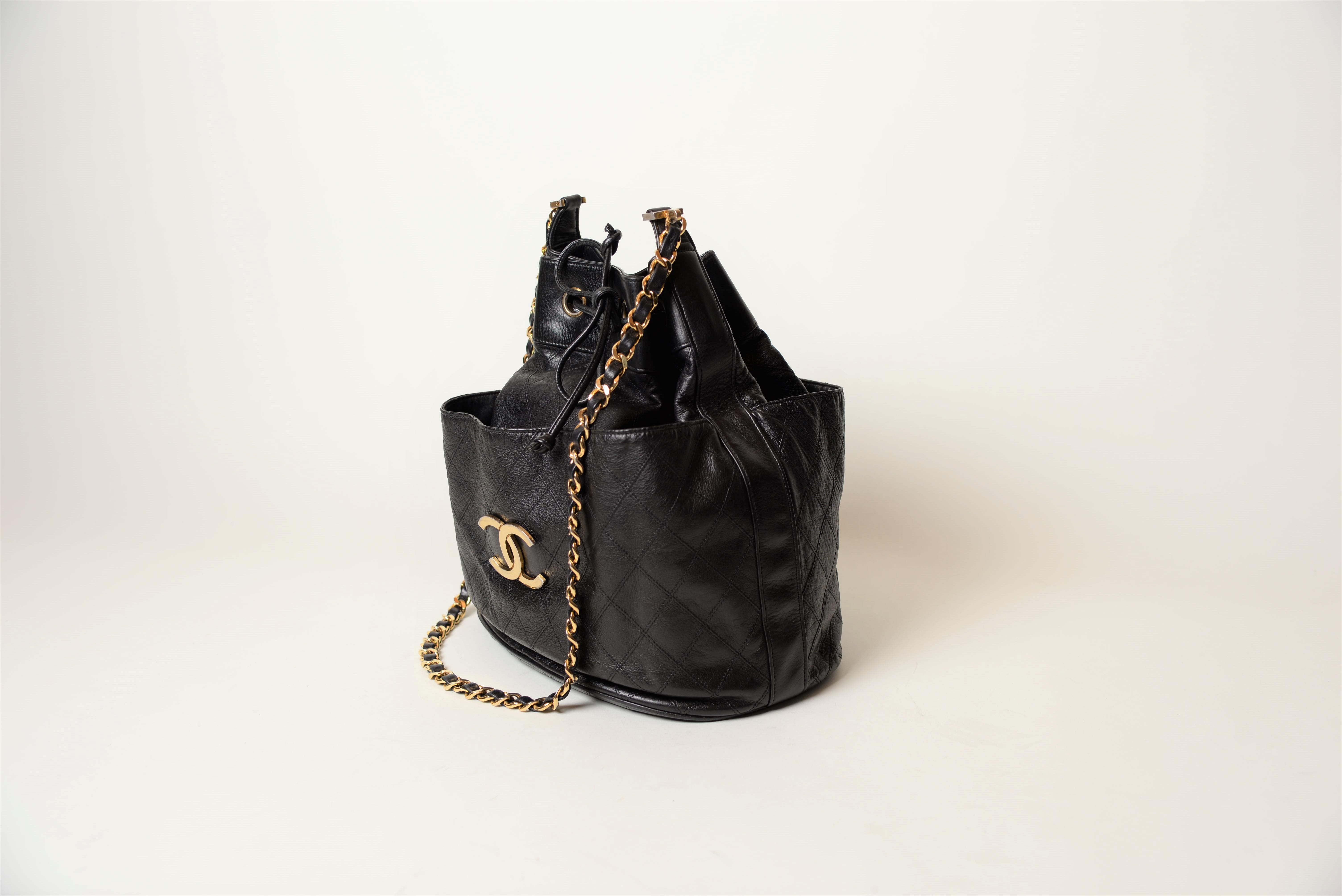 chanel bucket bag vintage