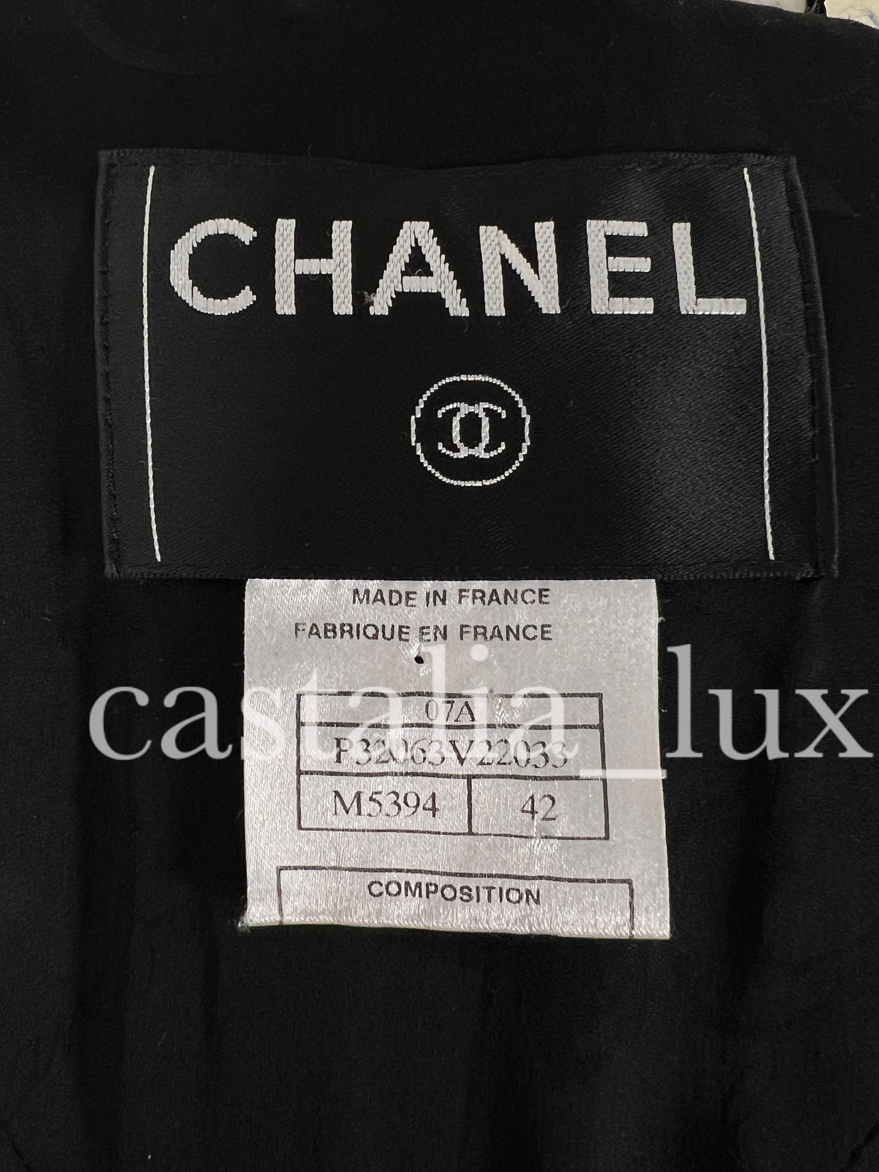 Chanel Rare Jewel Charms Tweed Jacket with Logo Belt 14