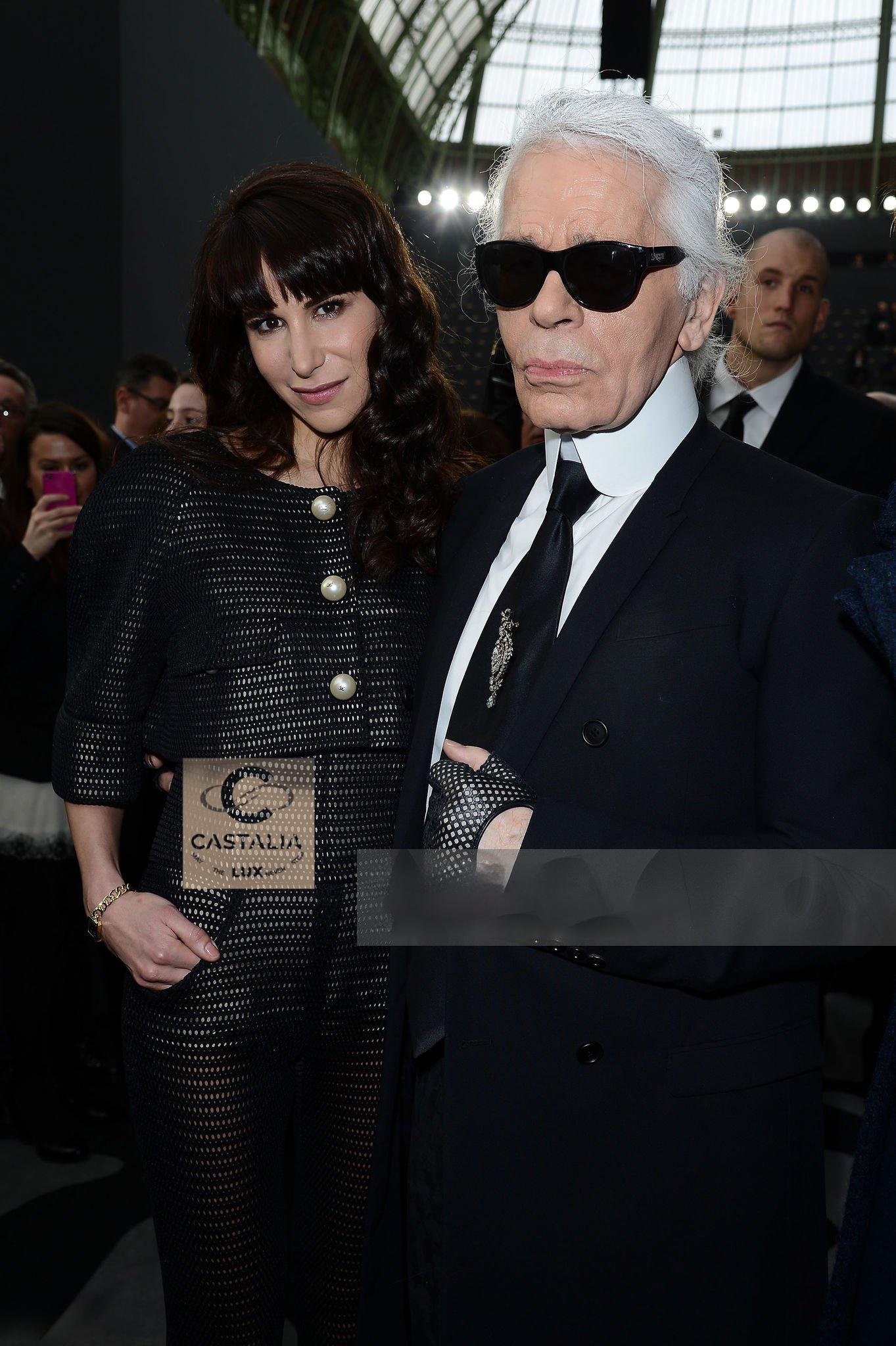 Femenino o masculino CHANEL Raro Traje Negro Provocativo Estilo Miley Cyrus 34 FR en venta