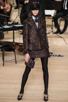 CHANEL Rare Paris / HAMBURG Ribbon Tweed Jacket 36 FR