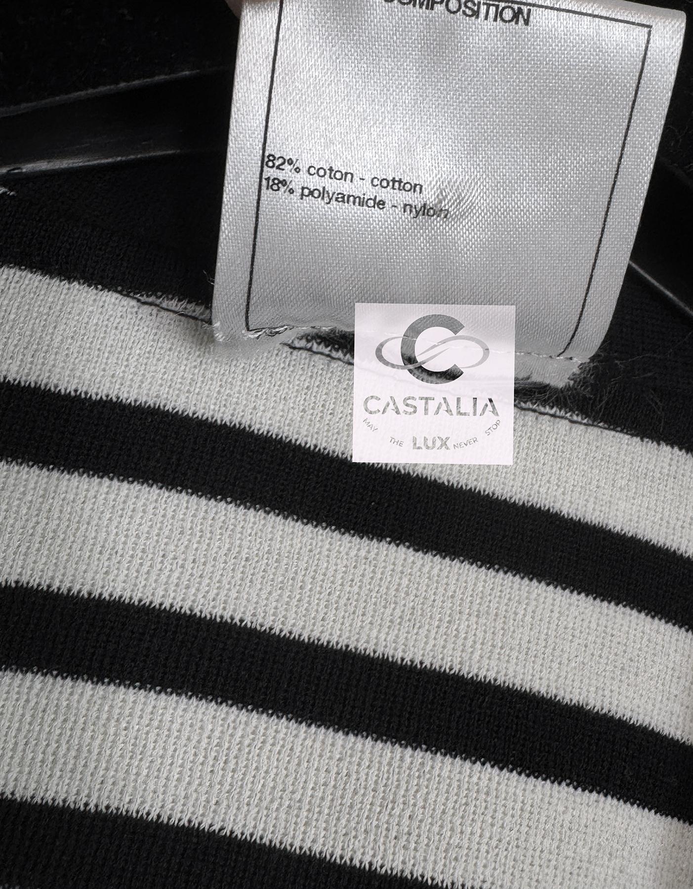 Chanel Seltene Paris / Venedig Maritime Strickjacke 38 FR im Angebot 7