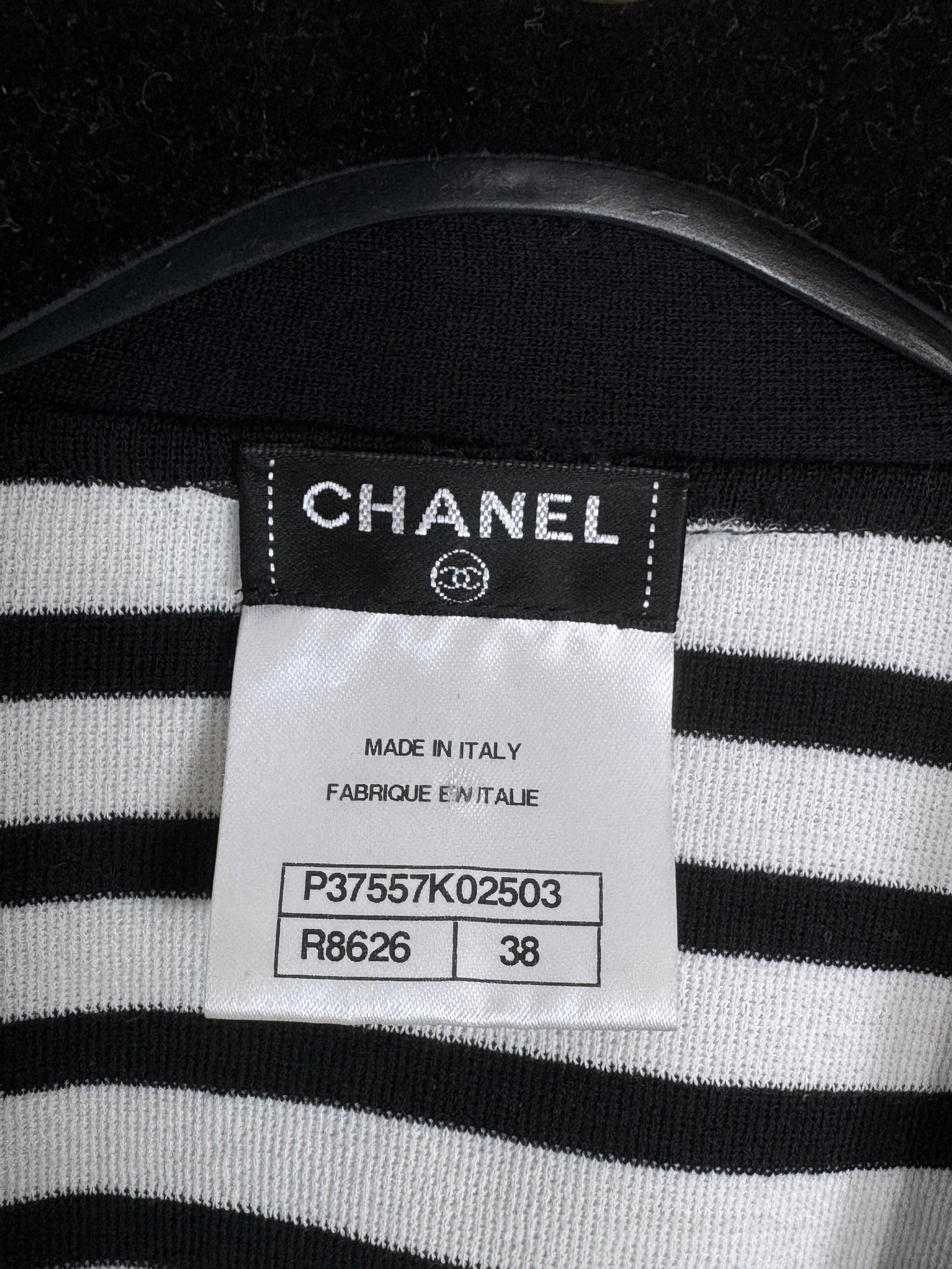 Chanel Rare Paris / Venice Maritime Cardigan For Sale 6