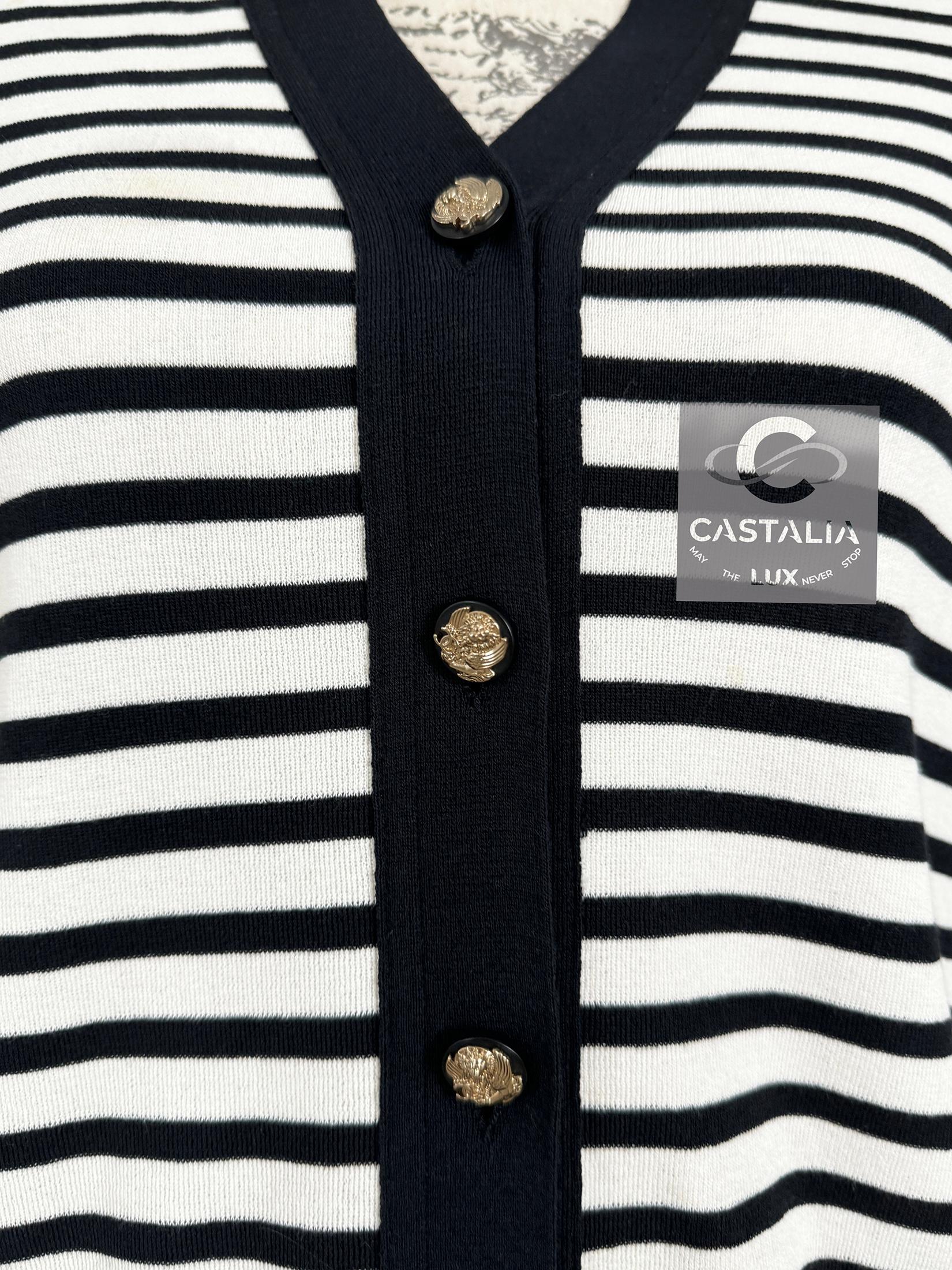 Women's or Men's Chanel Rare Paris / Venice Maritime Cardigan For Sale