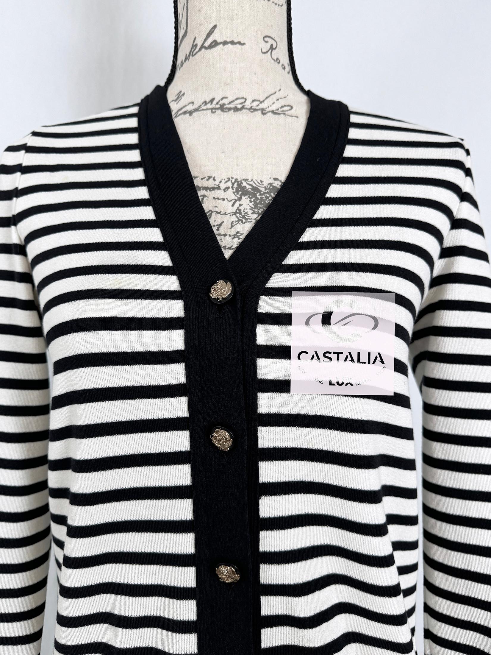 Chanel Rare Paris / Venice Maritime Cardigan For Sale 3