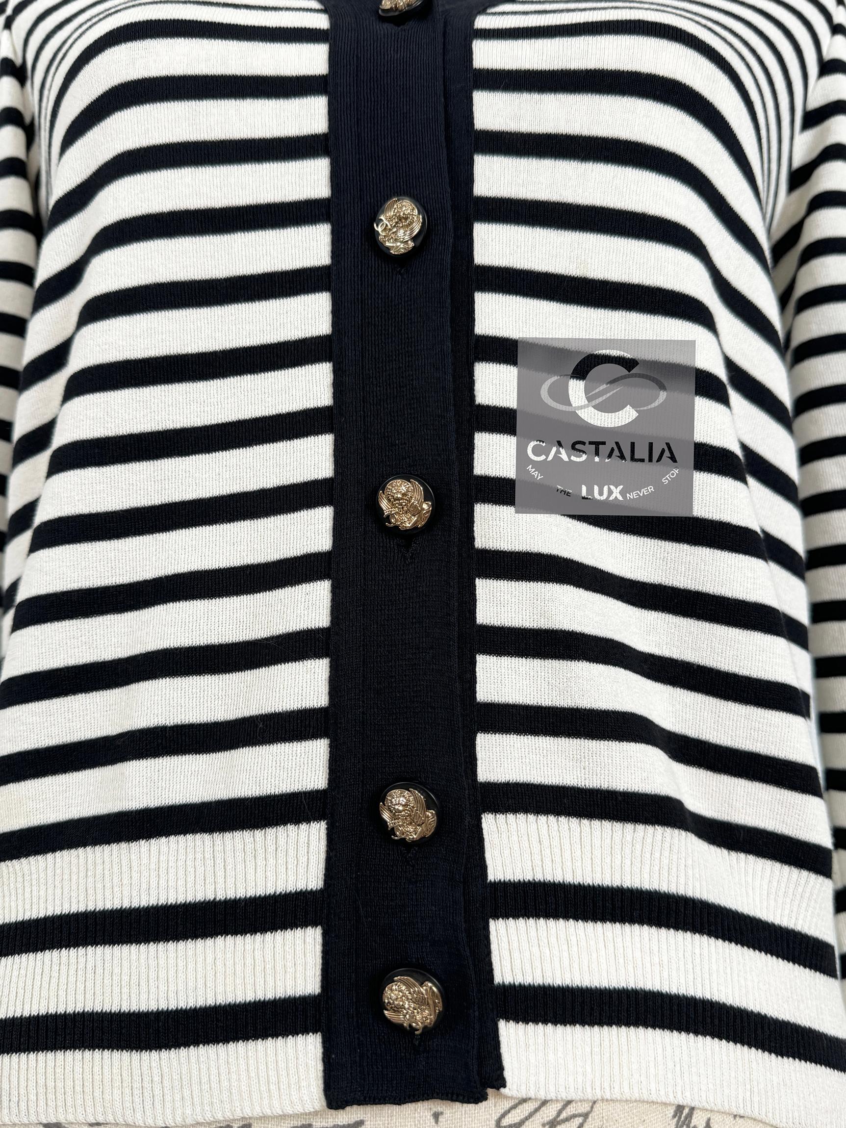 Chanel Rare Paris / Venice Maritime Cardigan For Sale 4