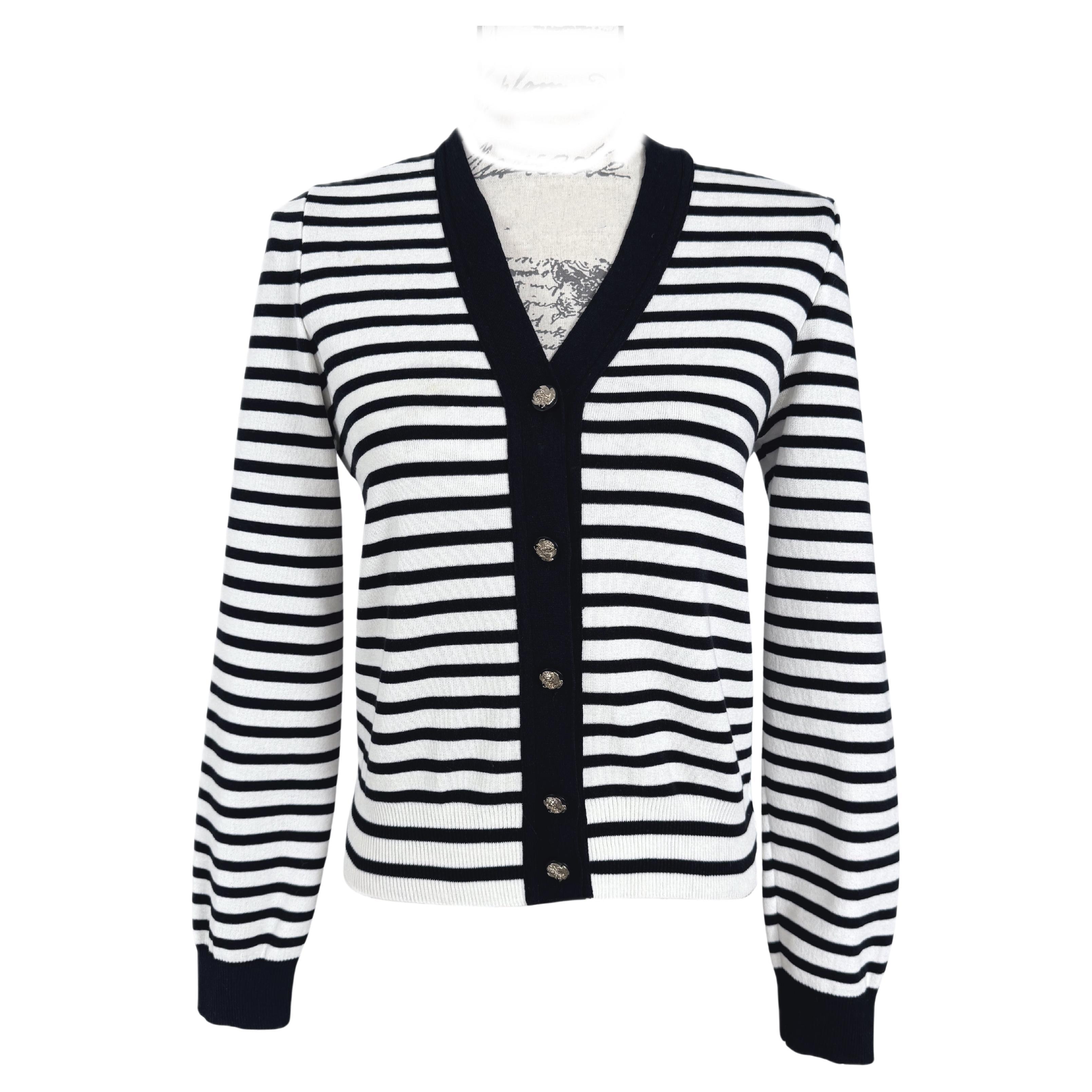 Chanel Rare Paris / Venice Maritime Cardigan For Sale