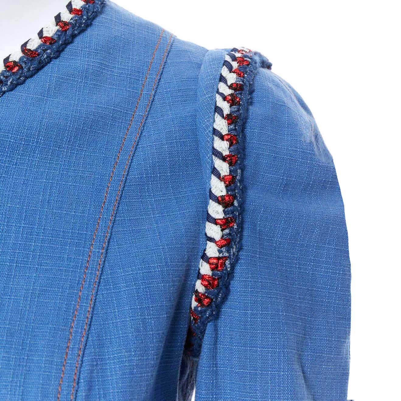 Chanel Rare Paris / Versailles Runway Denim Jacket 3