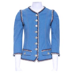 Chanel Rare Paris / Versailles Runway Denim Jacket