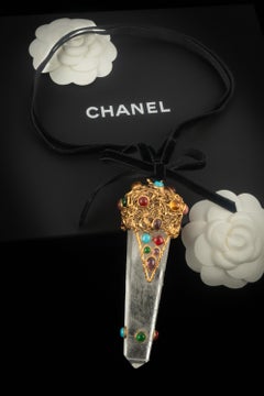 Chanel seltene Anhänger Herbst 1993