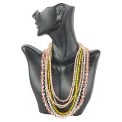 CHANEL 1996 Double Strand Pearls Chain Necklace W/Pendant - Chelsea Vintage  Couture