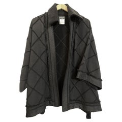 Chanel Rare Quilted Kimono Jacket with Belt