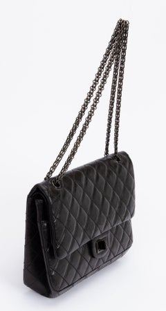 Chanel Rare So Black Reissue Jumbo Flap