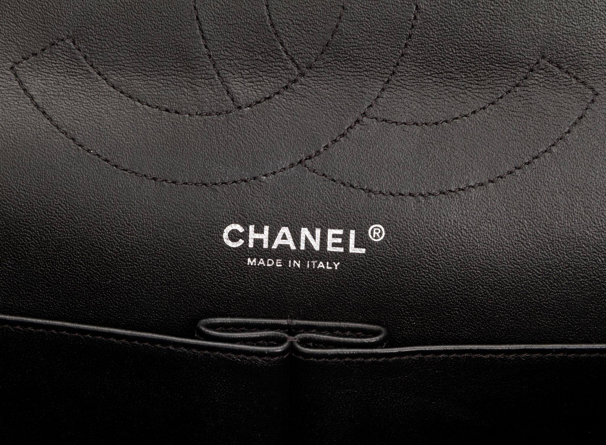 Chanel Rare So Black Reissue Jumbo Flap For Sale 2