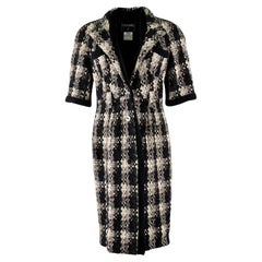 Chanel Rare Stunning Tweed Dress Coat