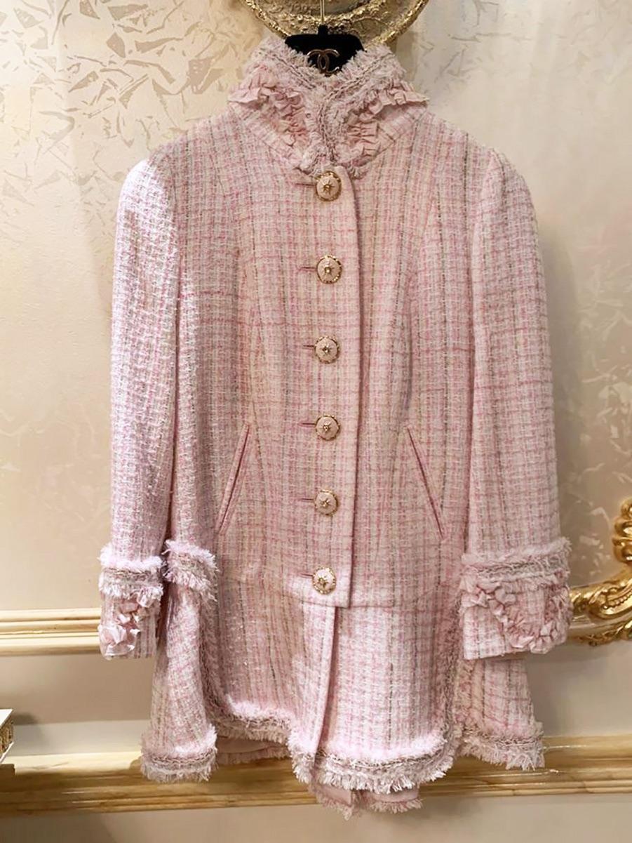 Chanel Rare Versailles Collection Tweed Jacket 40 FR 2