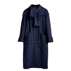 Chanel Collectors CC Buttons Coat with Bow 40 FR