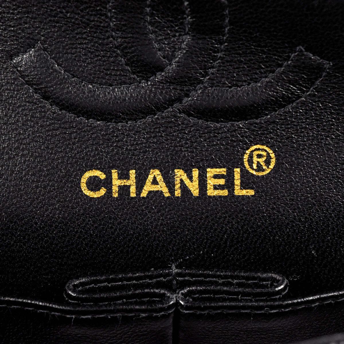 Chanel 1998 Seltene Vintage Medium Denim Gesteppte Classic Flap Tasche im Angebot 6