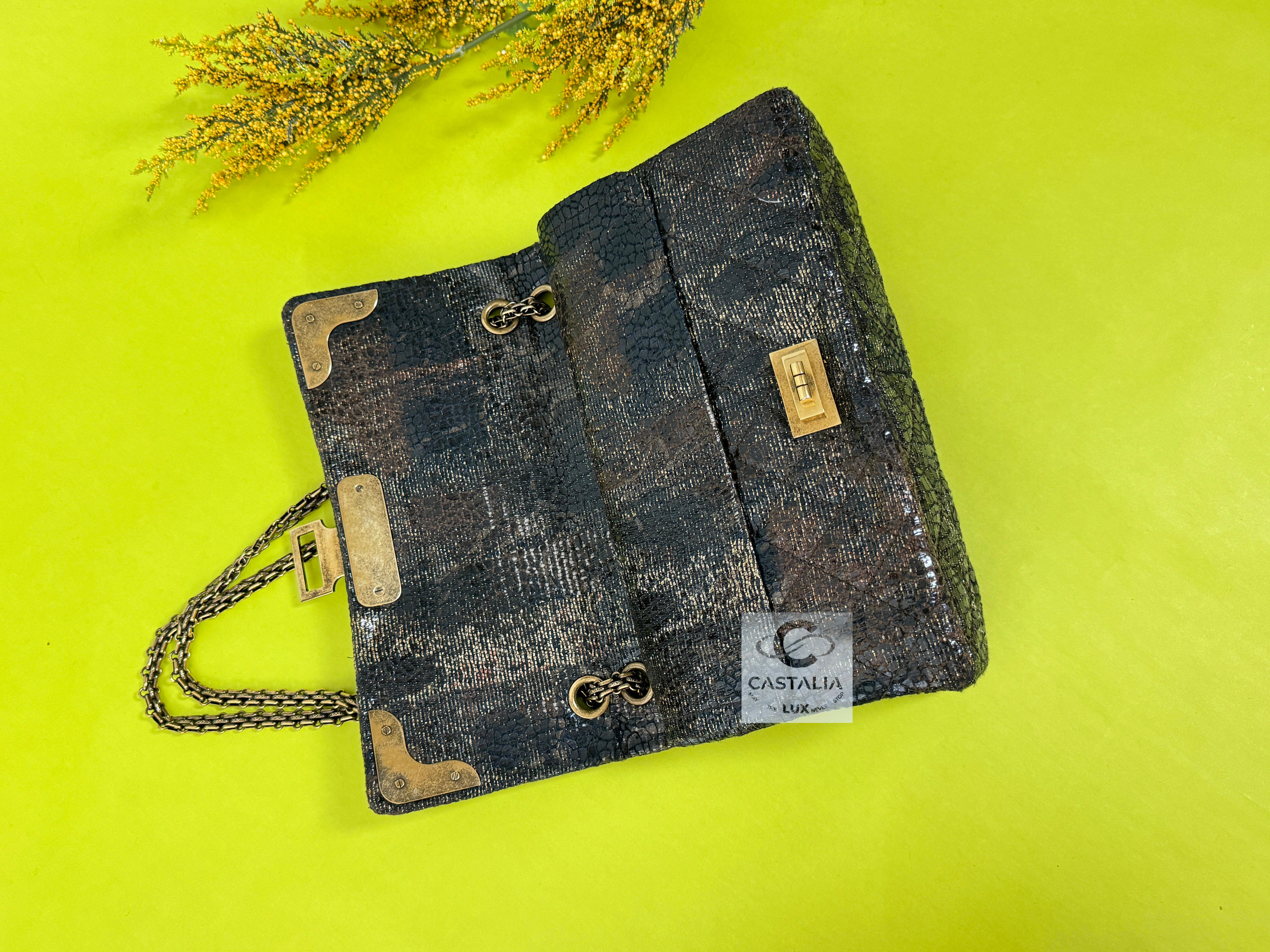Chanel Rarest 2.55 Paris / Byzance Double Flap Bag 8