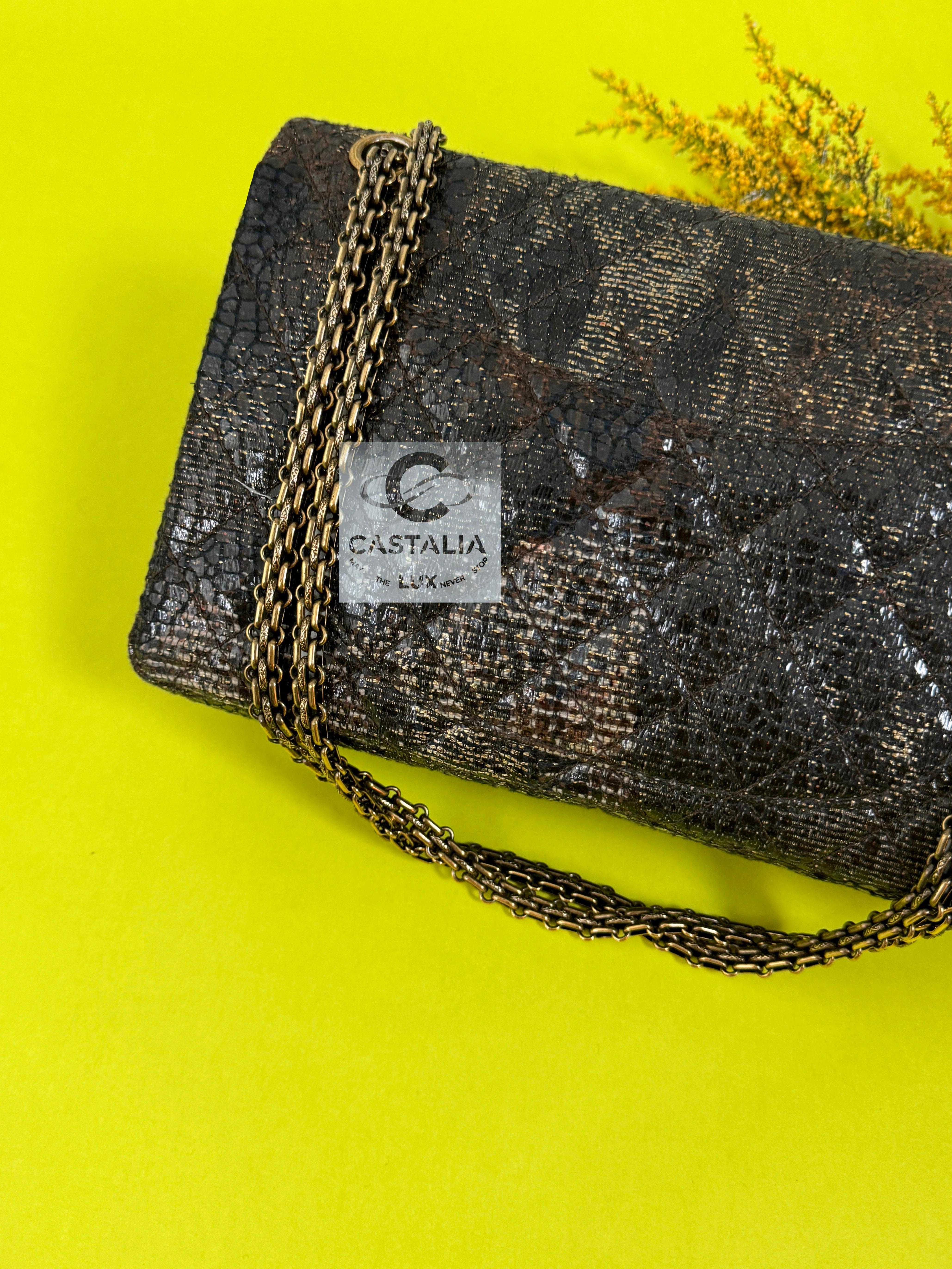 Chanel Rarest 2.55 Paris / Byzance Double Flap Bag 5