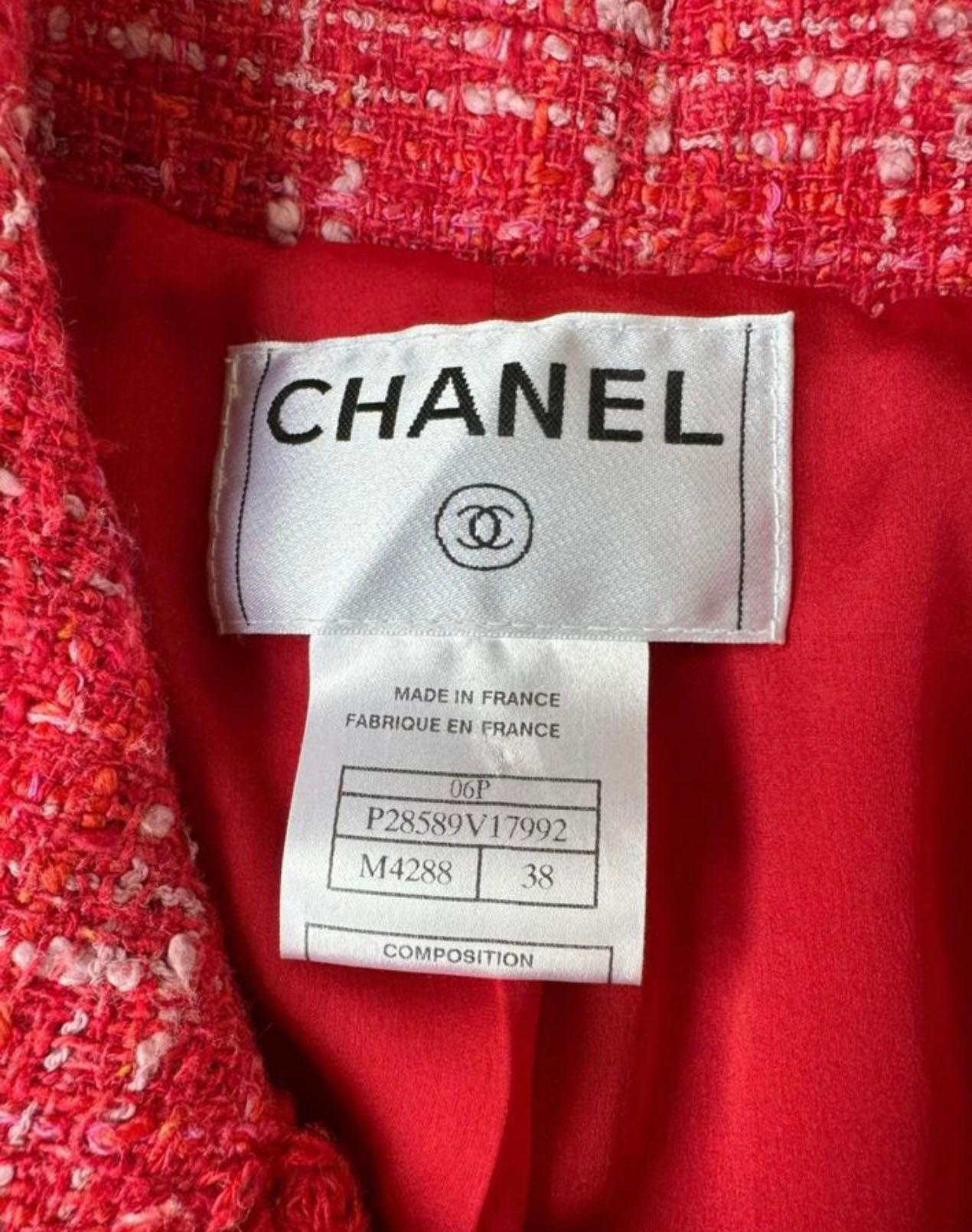 Chanel Rarest Camellias Brooch Ad Campaign Tweed Ensemble 5