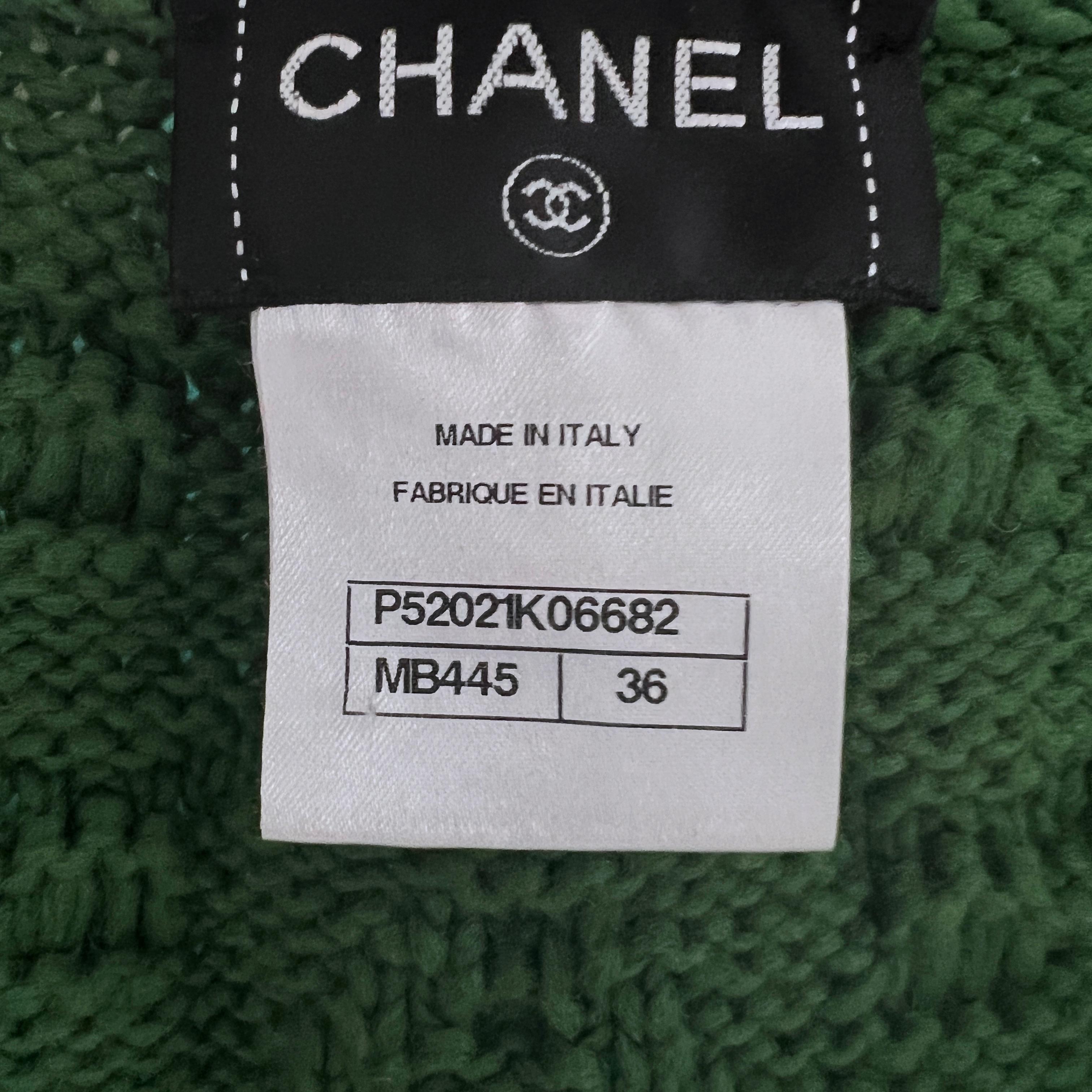 Chanel Rarest CC Edelweiss Patch Salzburg Cardigan For Sale 9